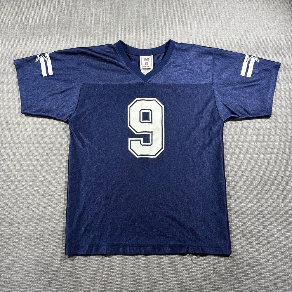 Dallas Cowboys Jersey Boys Large Blue NFL Football Tony Romo 9 NFL Brand